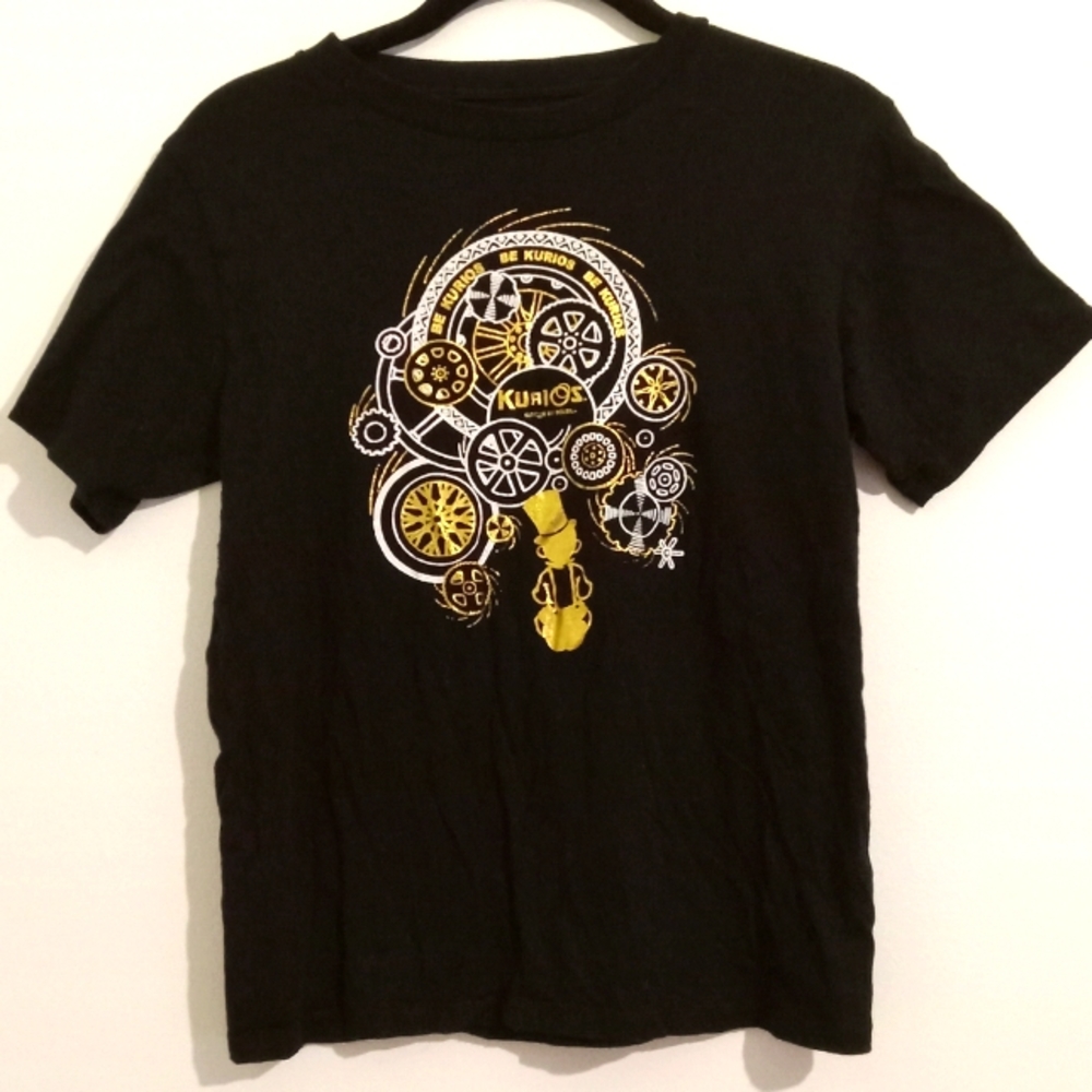 Cirque du Soleil Kurios Black T-shirt Top S